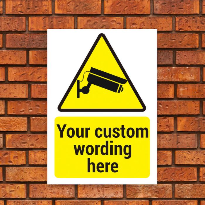 Cctv Sign Wording