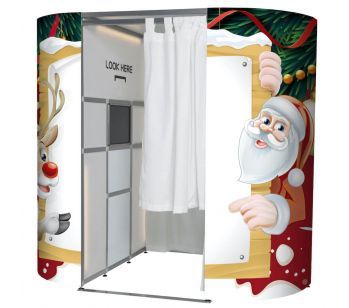 ‘Merry Christmas’ Santa & Rudolph Photo Booth Experience Skins
