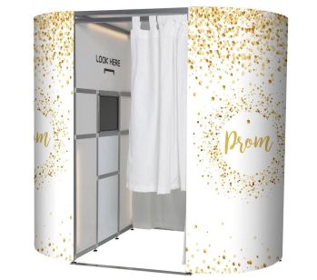 Graduation Prom Confetti Photo Booth Experience Skins