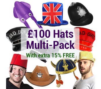 £100 Photo Booth Hats Multi-pack