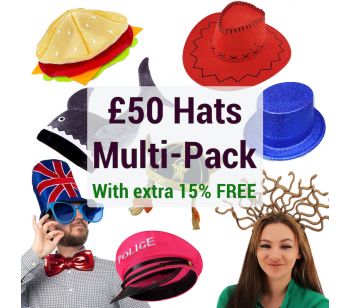 £50 Photo Booth Hats Multi-pack